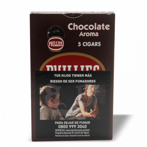 Charuto Phillies Blunt Chocolate - caixa C/05